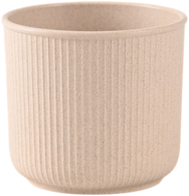Sandcastle Planter Small Natural Fiber Pot Container for Flower