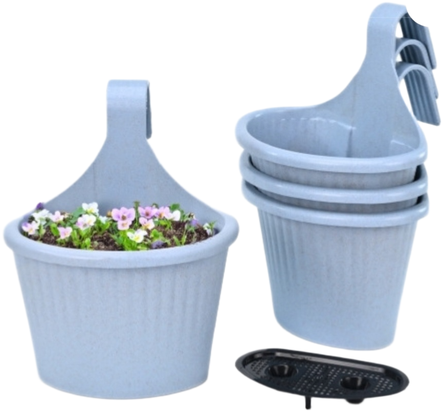 10 inch Ecosling Hanging Planters for Flowers and Herbs