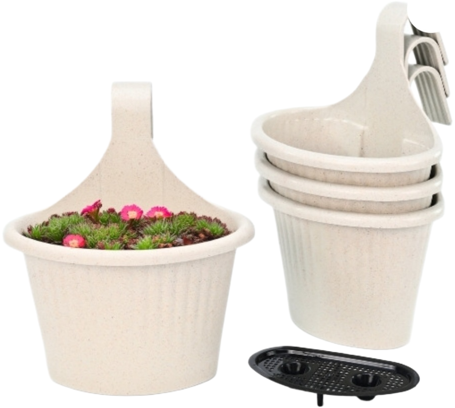 10 inch Ecosling Hanging Planters for Flowers and Herbs