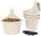 10 inch Ecosling Hanging Planters for Flowers and Herbs