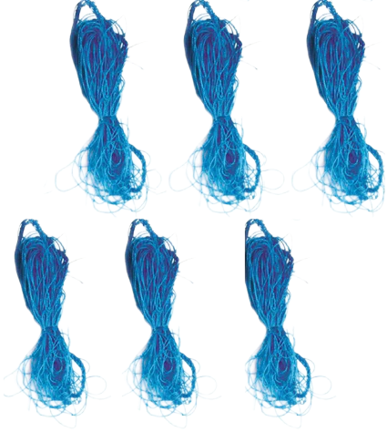 Blue Nylon Creeper Netting / Trellis Support System (6-Pack) Ideal for Climbing Vegetables, Fruits