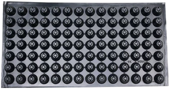 Durable Multi-Cell Seedling Starter Tray (104 Cells) Gardening Tool for Strong Root