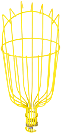 Heavy Duty Metal Wire Fruit Picker Basket Head for Collecting Fruits
